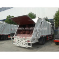 2015 new 6m3 mini garbage truck, dongfeng compactor garbage truck price